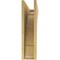 Ekena Millwork 6"W x 24"D x 24"H Thin Olympic Rough Cedar Woodgrain TimberThane Corbel, Primed Tan CORUR06X24X24OLYRCPR - alternate 4